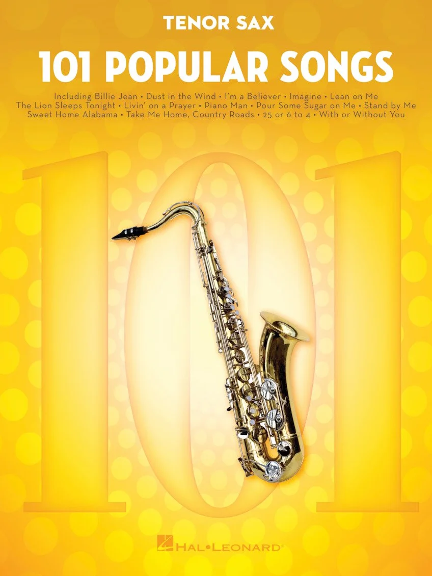 101 Popular Songs: Tenor Sax | Recueil partitions saxophone ténor pour musiciens intermédiaires | 101 classiques pop et rock incontournables avec notation standard | Hal Leonard collection