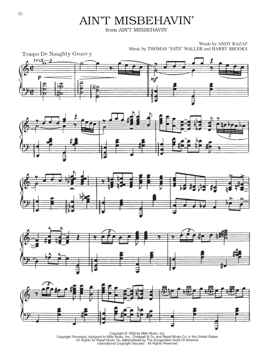 Jazz, Blues, Boogie & Swing for Piano