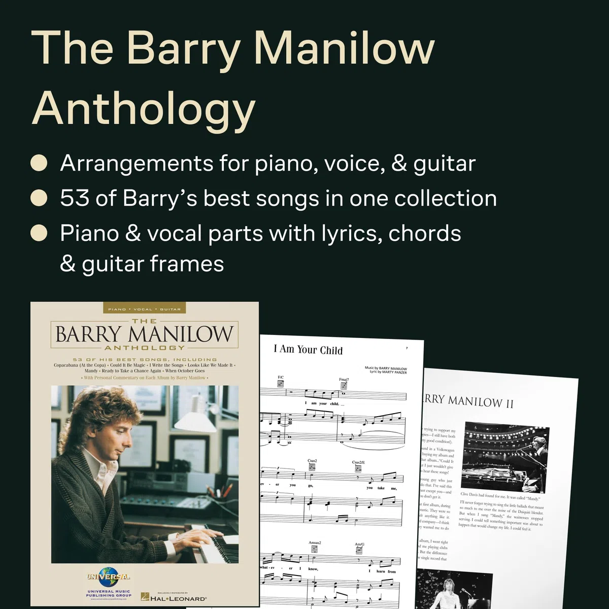 The Barry Manilow Anthology Pvg