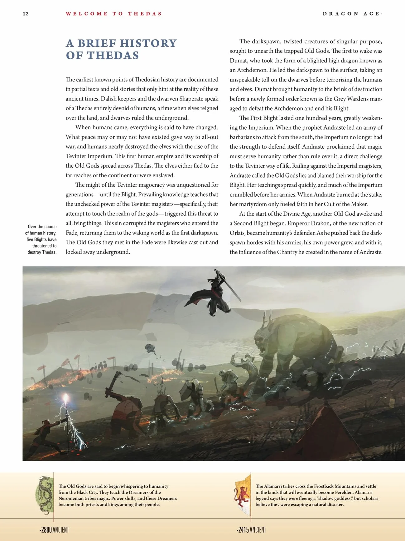 Dragon Age: The World of Thedas Boxed Set