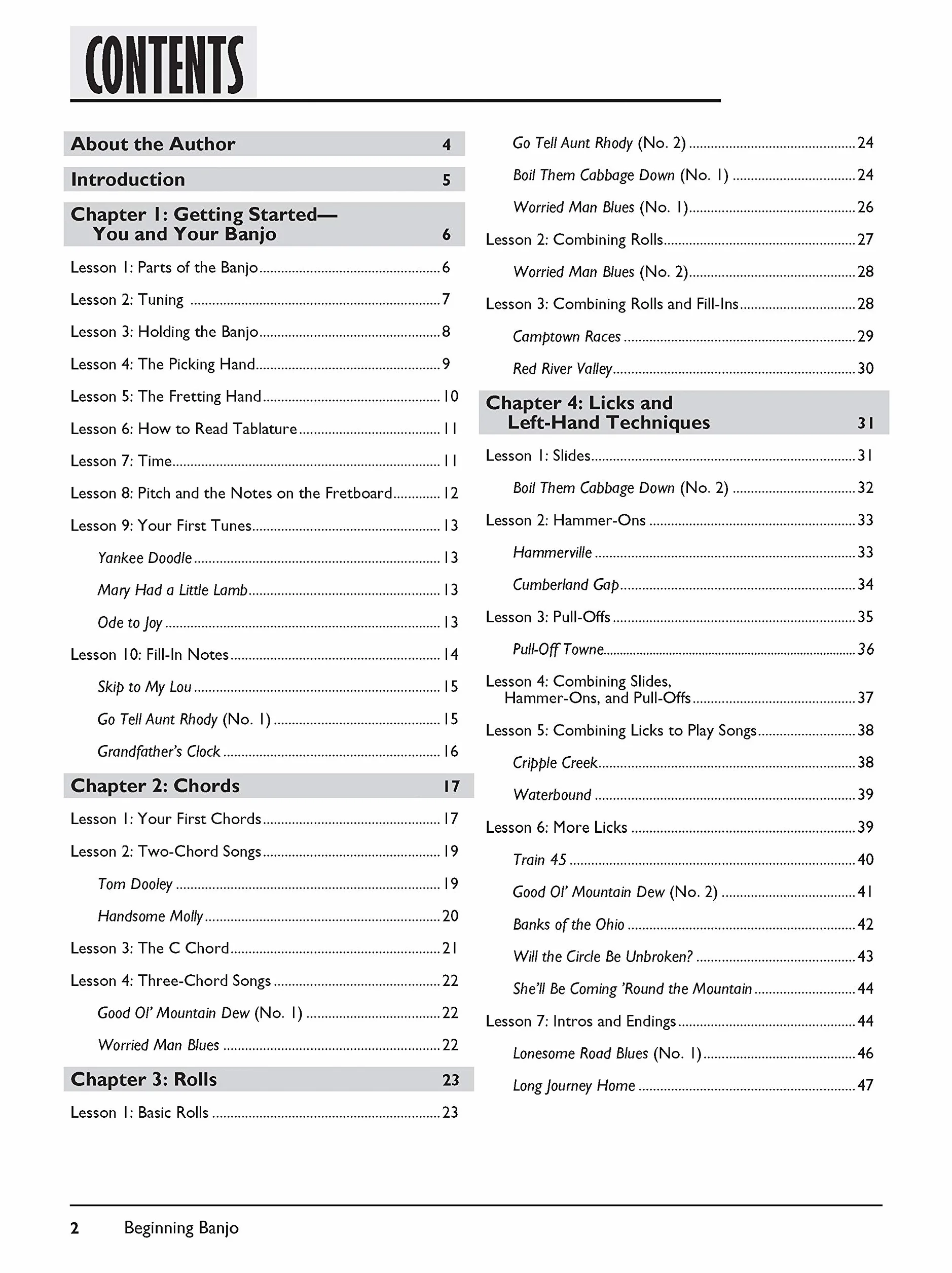 Beginning Banjo: The Complete 5-String Banjo Method: Beginning / Intermediate / Mastering