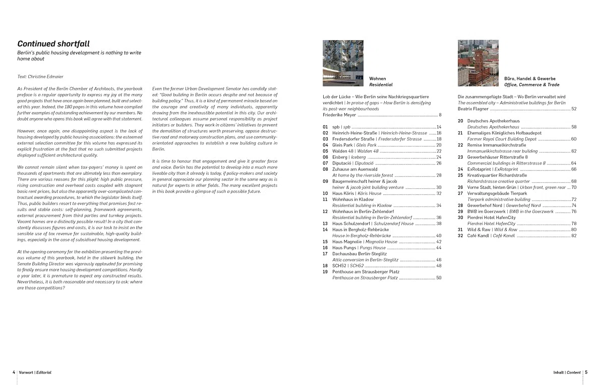 Architektur Berlin. Building Berlin, Vol. 10