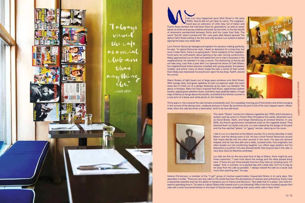 Cafe Gitane: 30 Years
